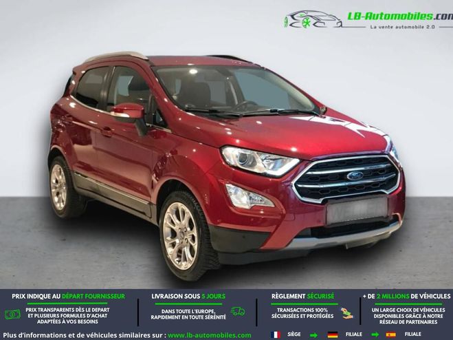 Ford Ecosport 1.0 EcoBoost 140 BVM Rouge M�tallique de 2018