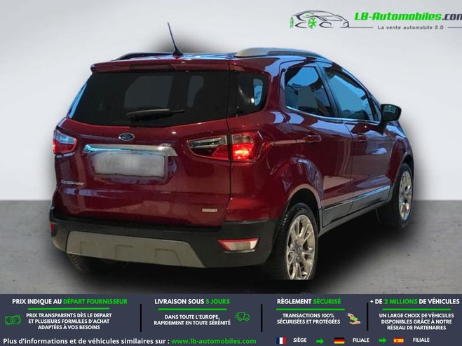 Ford Ecosport 1.0 EcoBoost 140 BVM Rouge M�tallique de 2018