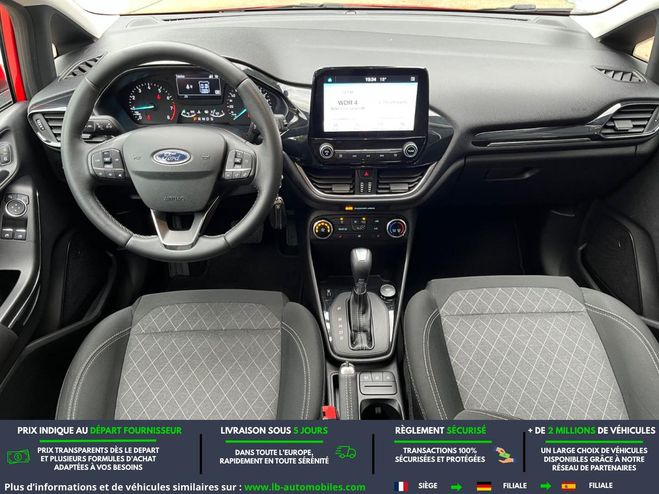 Ford Fiesta 1.0 EcoBoost 100 ch BVA Rouge M�tallique de 2019