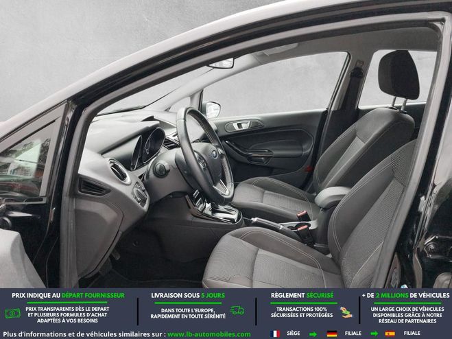 Ford Fiesta 1.0 EcoBoost 100 ch BVA Noir M�tallique de 2017
