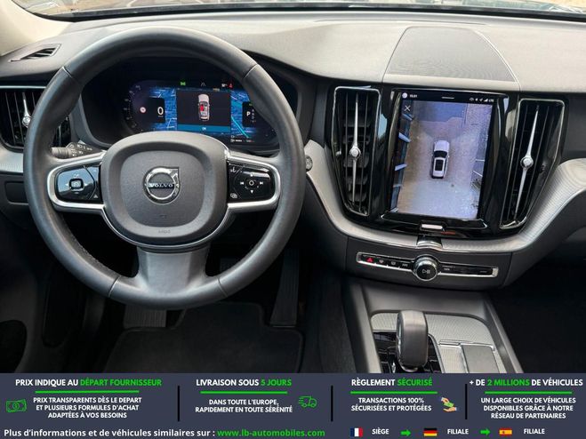 Volvo XC60 T6 AWD 253 ch + 145 ch BVA Gris M�tallique de 2023