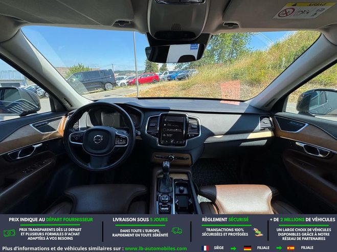 Volvo XC90 D5 AWD 235 ch BVA 7pl Gris M�tallique de 2019
