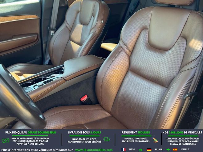 Volvo XC90 D5 AWD 235 ch BVA 7pl Gris M�tallique de 2019