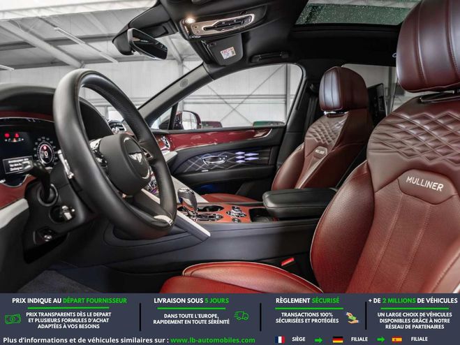 Bentley Bentayga V8 4.0 550 ch BVA Rouge M�tallique de 2024