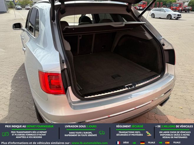 Bentley Bentayga W12 6.0 608 ch BVA Argent� M�tallique de 2017