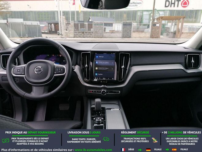 Volvo XC60 T6 AWD 253 ch + 145 ch BVA Noir M�tallique de 2022
