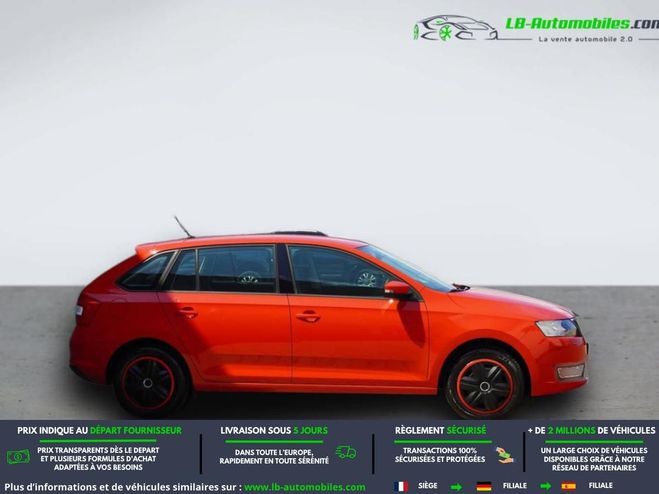 Skoda Rapid 1.2 TSI 90 ch BVM Rouge M�tallique de 2016