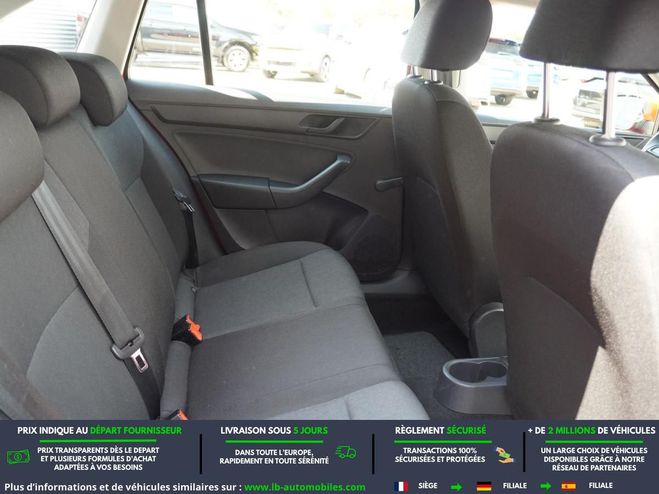 Skoda Rapid 1.2 TSI 90 ch BVM Rouge M�tallique de 2016