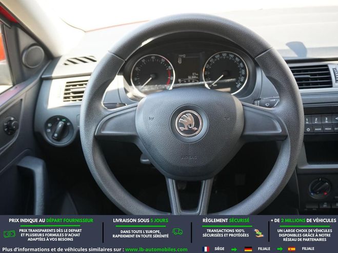 Skoda Rapid 1.2 TSI 90 ch BVM Rouge M�tallique de 2016