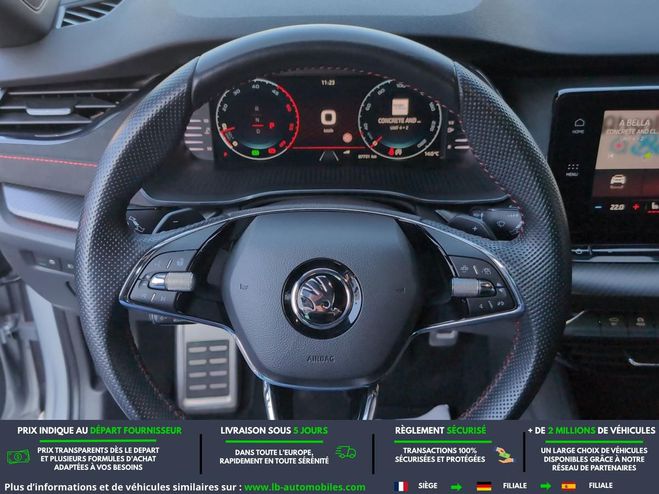 Skoda Octavia 2.0 TDI 200 ch BVA Argent� M�tallique de 2022