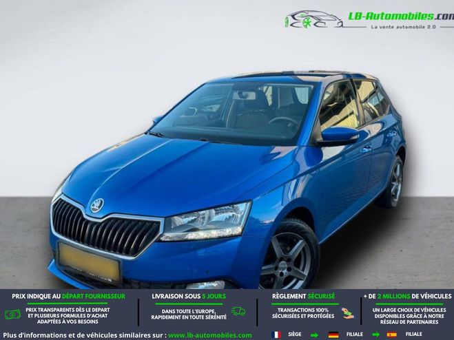 Skoda Fabia 1.0 MPI 75 ch BVM Bleu M�tallique de 2018