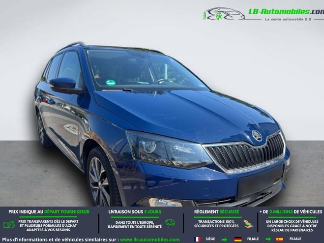 Skoda Fabia 1.4 TDI 90  BVM Bleu de 2015