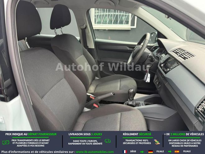 Skoda Fabia 1.0 MPI 75 ch BVM Blanc de 2019