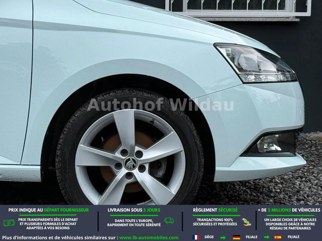 Skoda Fabia 1.0 MPI 75 ch BVM Blanc de 2019
