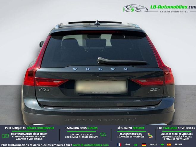 Volvo V90 D5 AWD 235 ch BVA Gris M�tallique de 2019