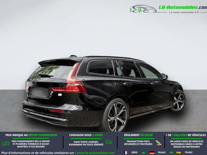 Volvo V60 T8 AWD 310 ch + 145 ch BVA Noir de 2023