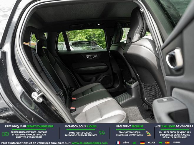 Volvo V60 T8 AWD 310 ch + 145 ch BVA Noir de 2023