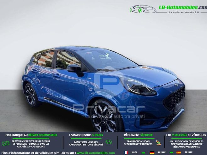 Ford Puma 1.0 EcoBoost 125 ch BVA Bleu M�tallique de 2021