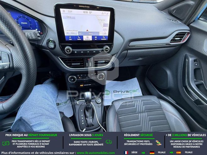 Ford Puma 1.0 EcoBoost 125 ch BVA Bleu M�tallique de 2021