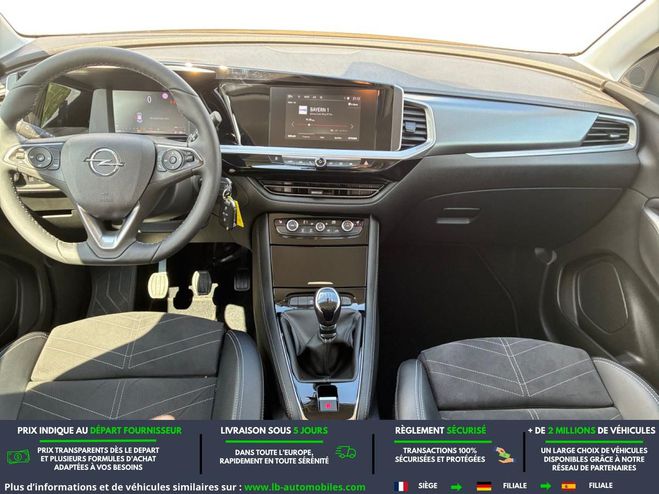 Opel Grandland 1.2 Turbo 130 ch BVM Gris M�tallique de 2024