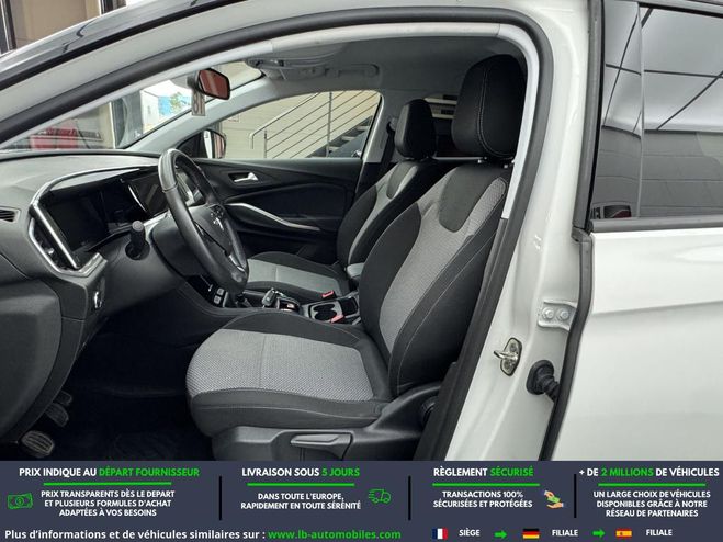 Opel Grandland 1.2 Turbo 130 ch BVM Blanc de 2022