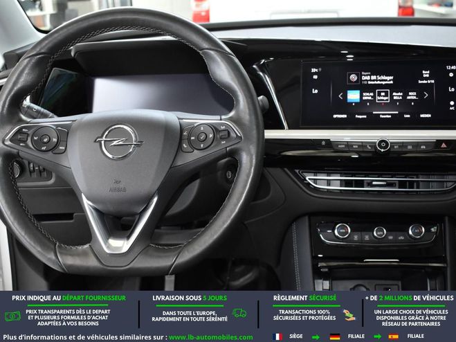 Opel Grandland 1.2 Turbo 130 ch BVM Blanc de 2022