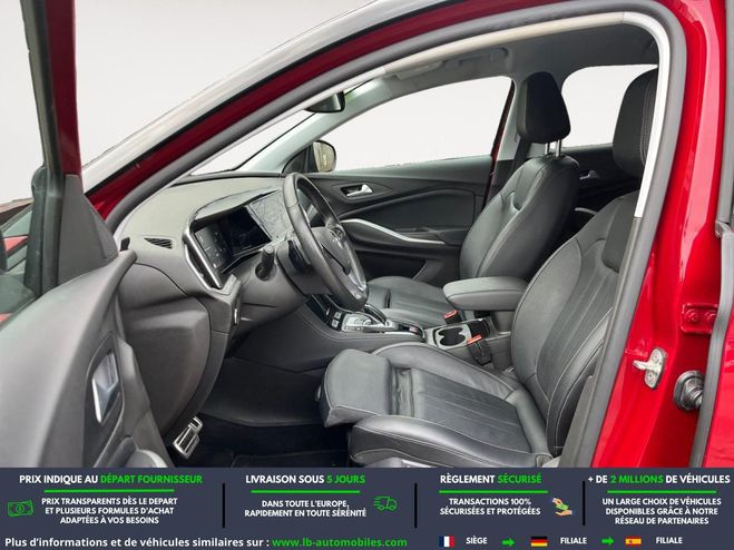 Opel Grandland 1.2 Turbo 130 ch BVA Rouge M�tallique de 2023