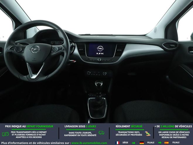 Opel Crossland X 1.2 Turbo 110 ch BVM Rouge M�tallique de 2018