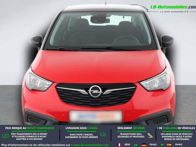 Opel Crossland X 1.2 Turbo 110 ch BVM Rouge M�tallique de 2018