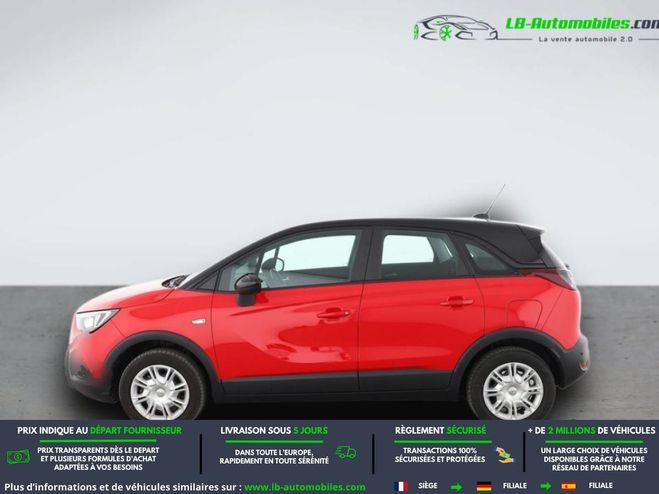 Opel Crossland X 1.2 Turbo 110 ch BVM Rouge M�tallique de 2018