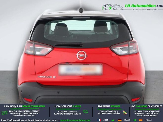 Opel Crossland X 1.2 Turbo 110 ch BVM Rouge M�tallique de 2018