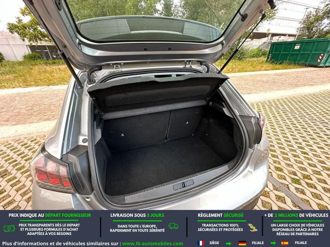Peugeot 208 PureTech 75 BVM Gris M�tallique de 2020
