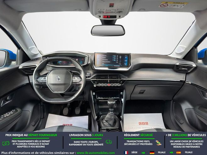 Peugeot 208 PureTech 100  BVM Bleu M�tallique de 2019