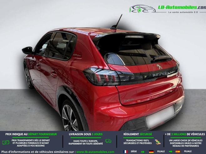 Peugeot 208 PureTech 130  BVA Rouge M�tallique de 2020