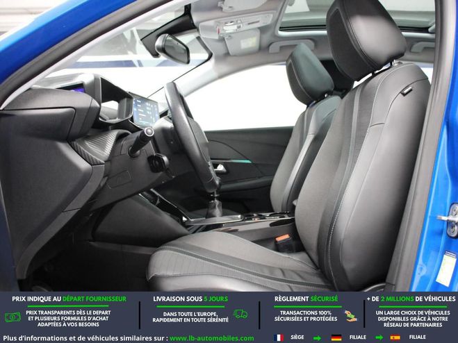 Peugeot 208 PureTech 100  BVM Bleu M�tallique de 2019