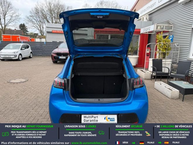 Peugeot 208 PureTech 100  BVA Bleu M�tallique de 2022