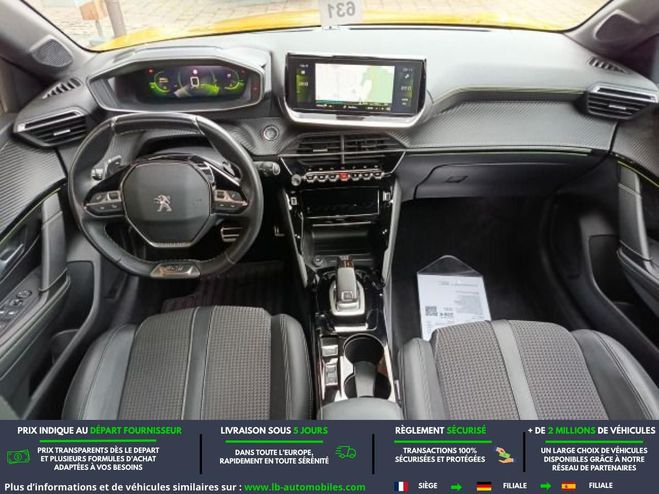 Peugeot 208 PureTech 130  BVA Jaune M�tallique de 2021