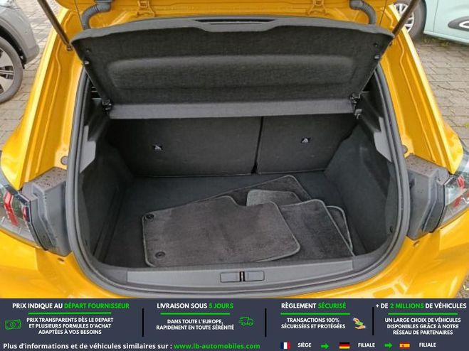 Peugeot 208 PureTech 130  BVA Jaune M�tallique de 2021