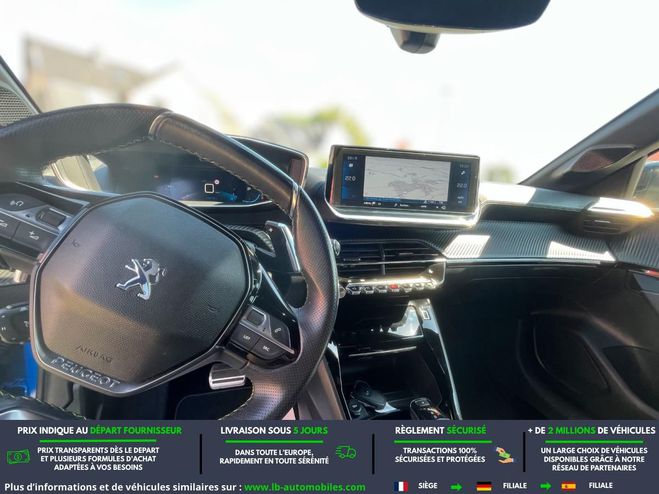 Peugeot 208 PureTech 130  BVA Bleu M�tallique de 2020