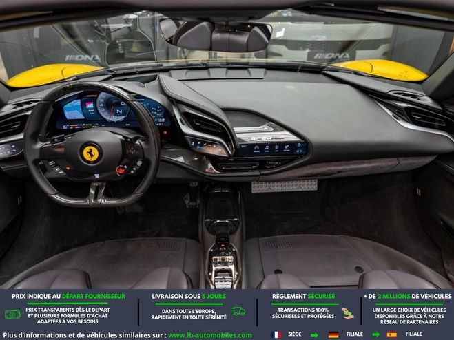 Ferrari SF90 Spider 4.0 V8 797 ch PHEV Jaune M�tallique de 2023