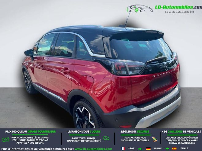 Opel Crossland 1.2 Turbo 110 ch BVM Rouge de 2021
