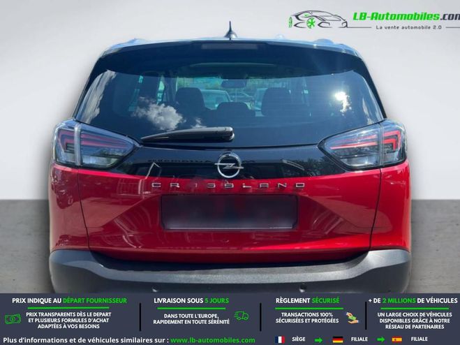 Opel Crossland 1.2 Turbo 110 ch BVM Rouge de 2021