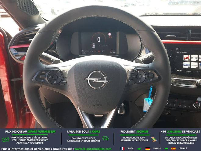 Opel Corsa 1.2 Turbo 130 ch BVA Rouge M�tallique de 2023