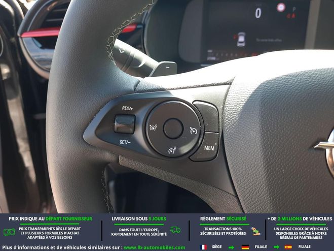 Opel Corsa 1.2 Turbo 130 ch BVA Noir M�tallique de 2023