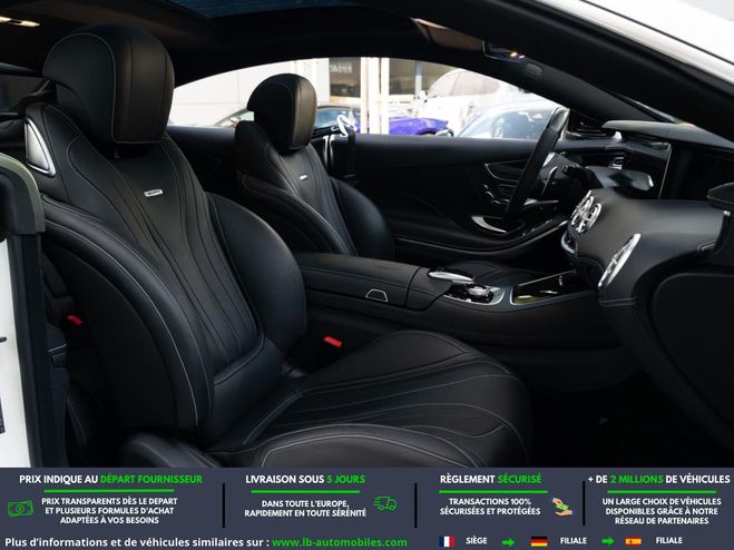 Mercedes Classe S 63 S AMG  AMG Blanc M�tallique de 2020