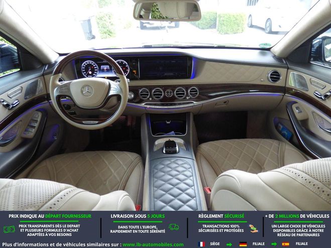 Mercedes Classe S 600 Bleu M�tallique de 2016
