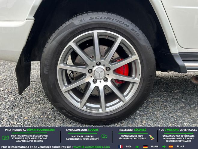 Mercedes Classe G 63 AMG BVA Blanc M�tallique de 2019