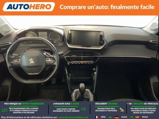 Peugeot 208 PureTech 75  BVM Jaune M�tallique de 2020