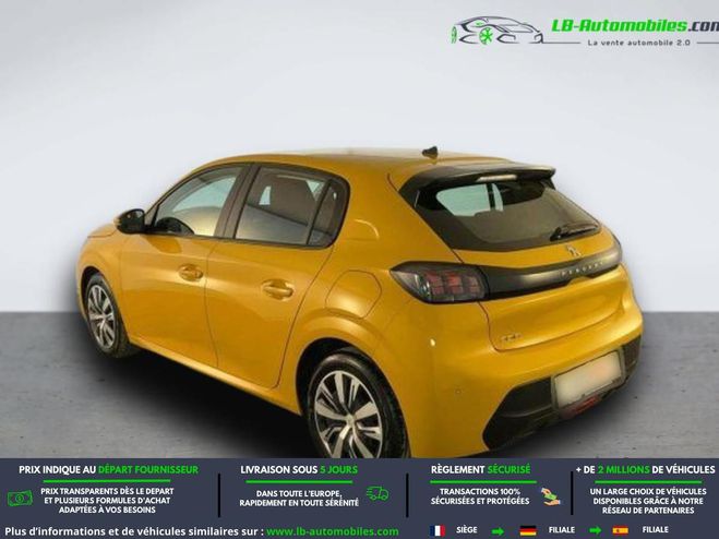 Peugeot 208 PureTech 75  BVM Jaune M�tallique de 2020