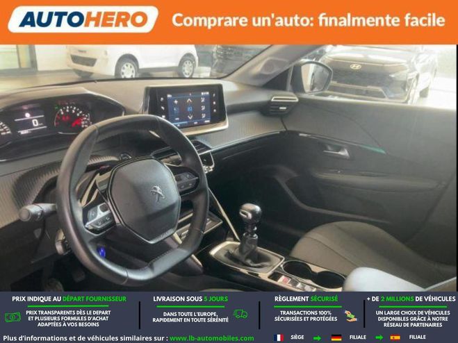 Peugeot 208 PureTech 100  BVM Noir M�tallique de 2023